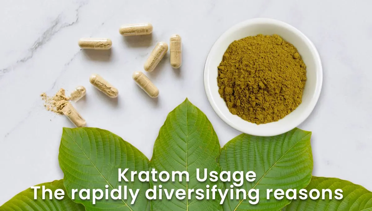 Kratom Usage The rapidly diversifying reasons - kratomlords