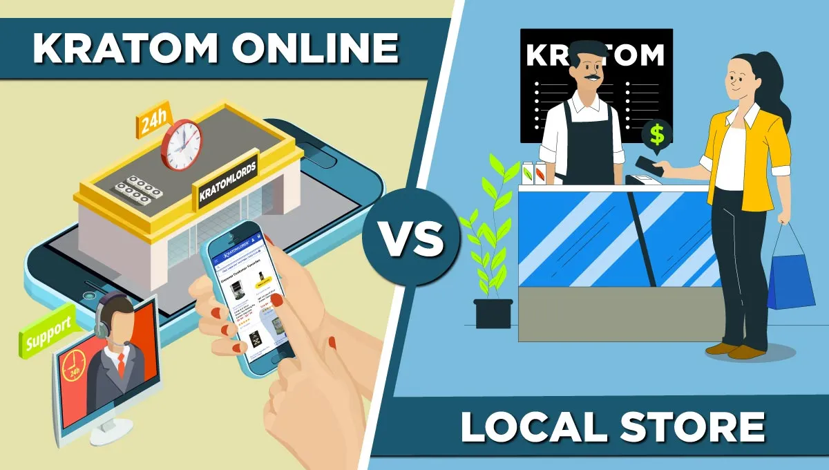 Buying kratom online vs local store - Kratom Lords